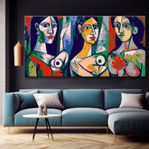 Paris Girls Painting by Numbers